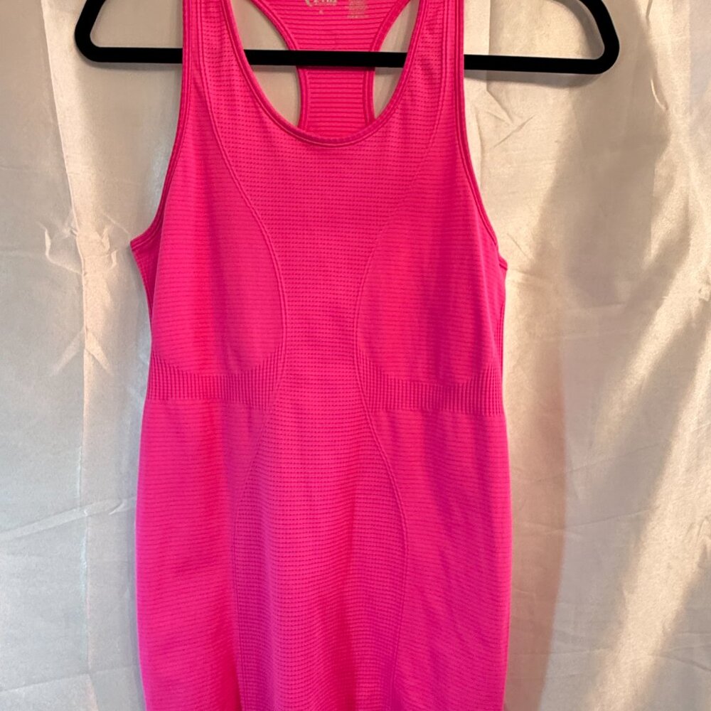 NWOT Zyia Active Hot Pink Copper Charged Workout Gym Tank Top • S Small - Picture 2 of 7
